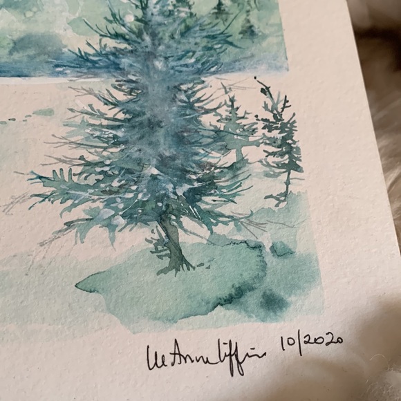 pandemic painting 2020 “Frosty Afternoon”